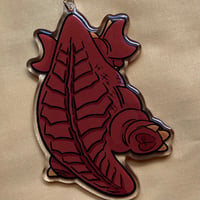 Image 2 of Red Guardian Scruff Keychain