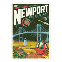 Newport Bridge Postcard