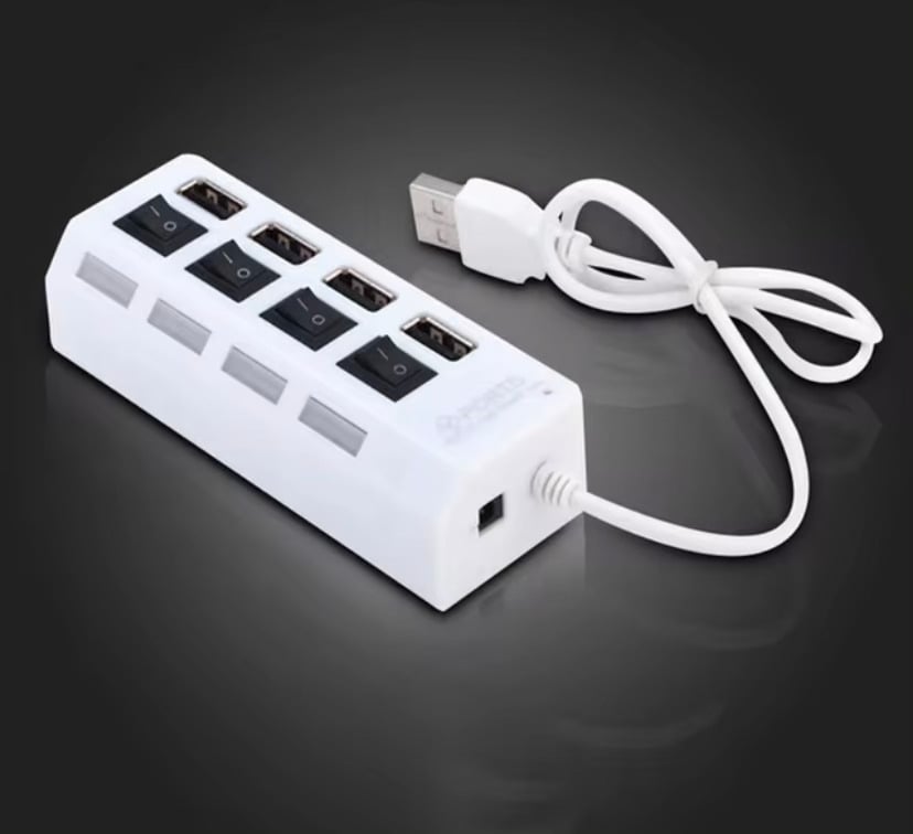 Image of High Speed 4/7 Ports USB HUB 2.0 Adapter Expander 