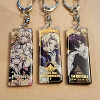 Image 5 of Metallic Foil Charms (VTUBERS - Indie/Nijisanji/Hololive)