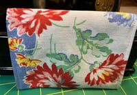 Image 2 of Vintage Floral Tablecloth Little Wallet II