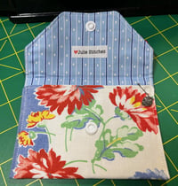 Image 3 of Vintage Floral Tablecloth Little Wallet III