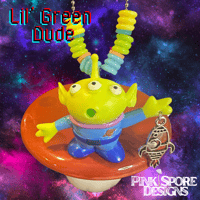 Image 1 of Lil’ Green Dude Necklace