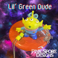 Image 2 of Lil’ Green Dude Necklace