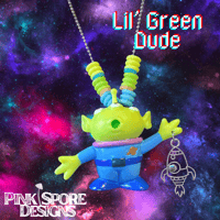 Image 3 of Lil’ Green Dude Necklace