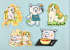 Hobbles and Tuesday Sticker Set