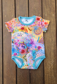 Image 1 of Midjungwan - Happy Short Sleeved Bodysuit