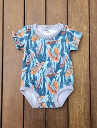 Image 1 of Koalaity Time Teal Bodysuit