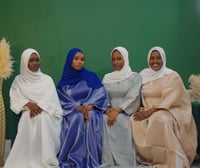 Image 4 of Shimmer Butterfly Abaya