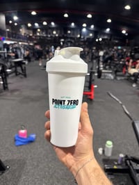 Image 1 of Point Zero Activewear 600ml White Protein Shaker