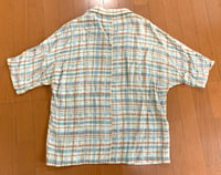 Image 8 of 11.11 eleven eleven 45rpm handmade plaid shirt, size L