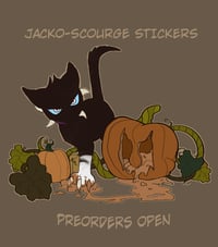 Image 1 of (PREORDER) Jack-O-Scourge Sticker