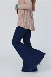 Image 2 of Signature Flares Dark Denim