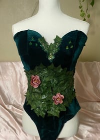 Image 1 of Poison Ivy bodysuit costume