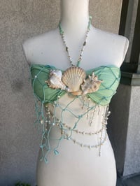 Image 2 of Green Mermaid Bikini  Bra