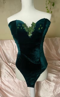 Image 2 of Poison Ivy bodysuit costume