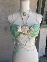 Image 1 of Green Mermaid Bikini  Bra