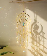 Image 1 of Crystal Moon Suncatcher 
