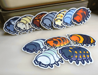 Image 2 of Isopod Collection Stickers