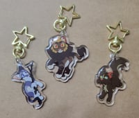 PO3 Protag Keychain Charms