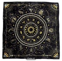 Image 4 of Zodiac Wheel Altar Cloth 