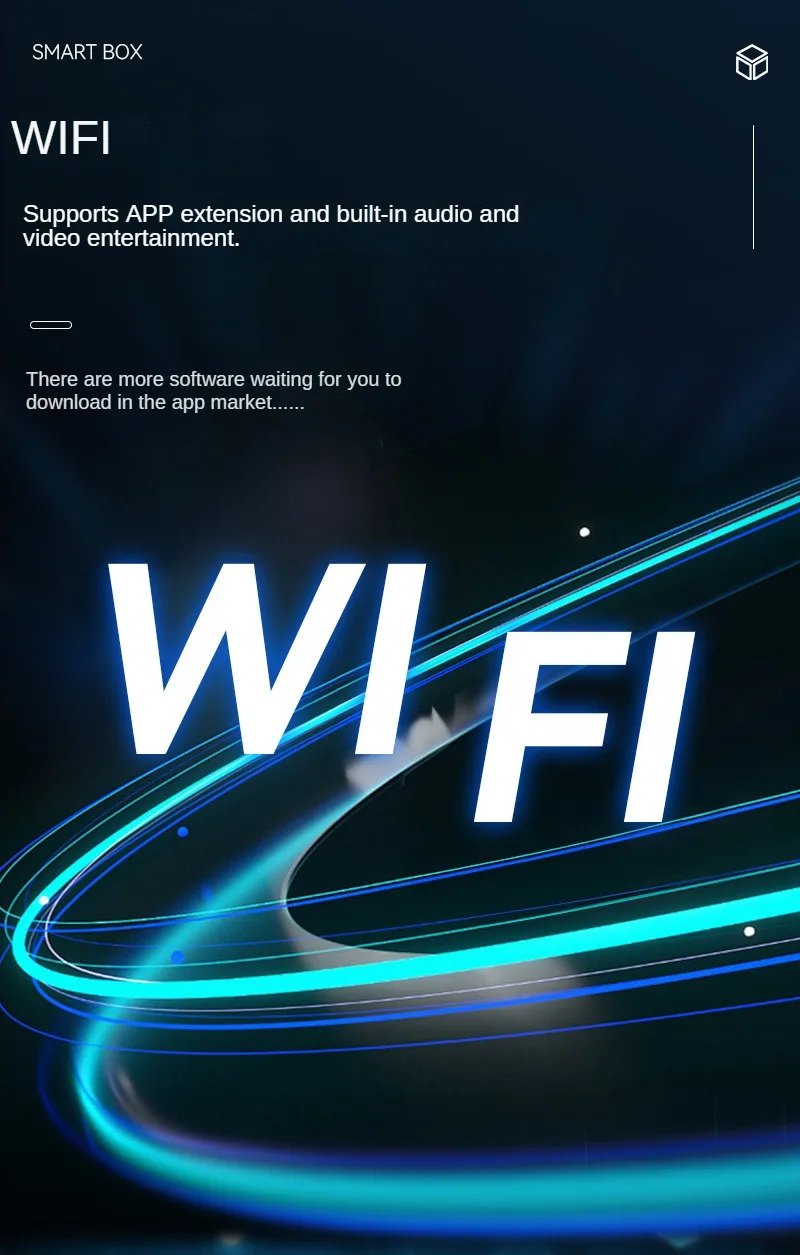 Android 13 AI Box Wired to Wireless Carplay Android Auto Adapter
