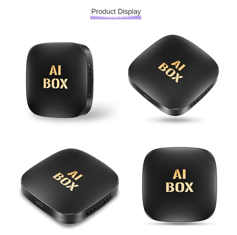 Android 13 AI Box Wired to Wireless Carplay Android Auto Adapter