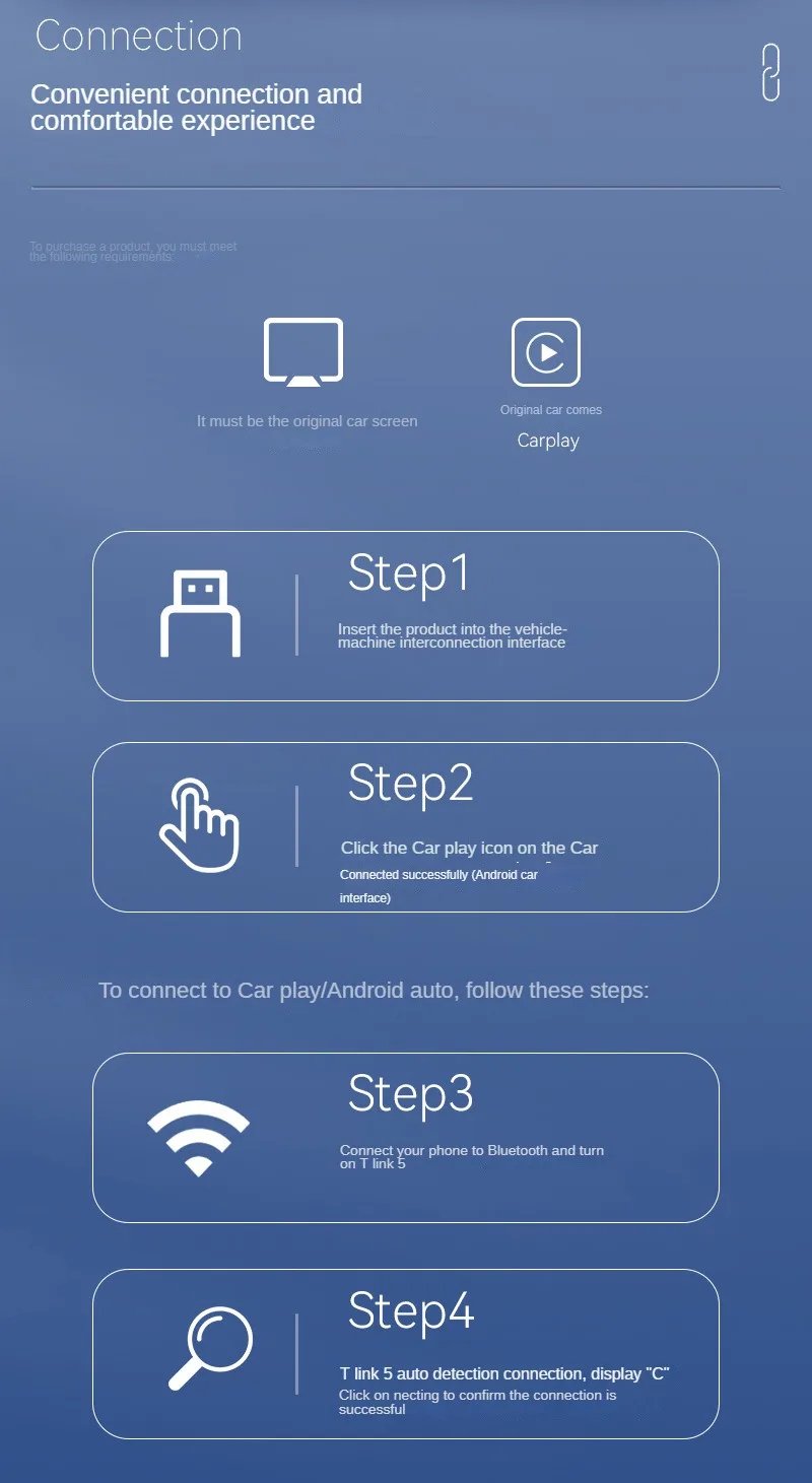 Android 13 AI Box Wired to Wireless Carplay Android Auto Adapter