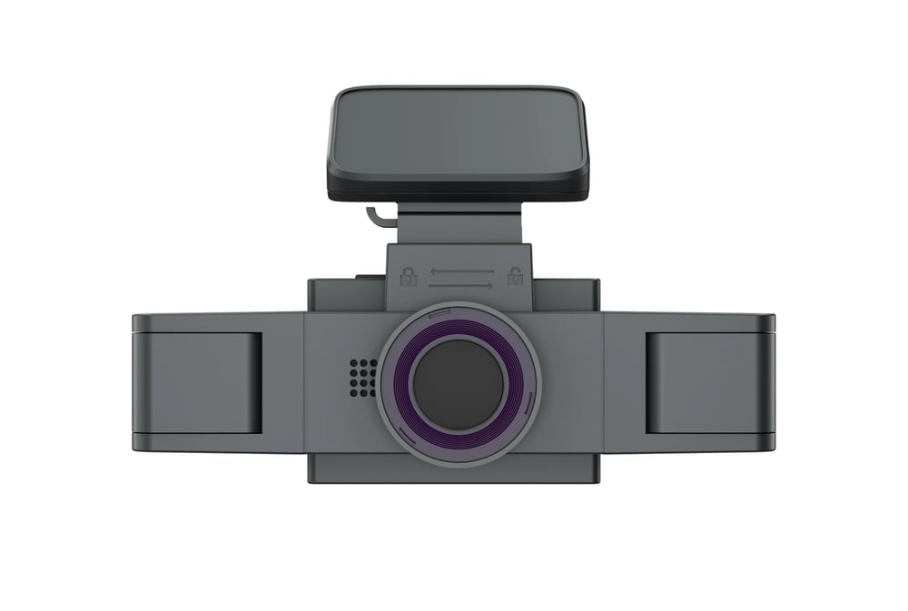 3 Channel Dash Cam Video Recorder with Rear View DVR and 24H Parking Monitor