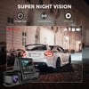 3 Camera Lens Car DVR 3-Channel Dash Cam with Dual Lens HD 1080P