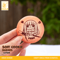 Image 2 of Soft Cookie Badges / Frieren 