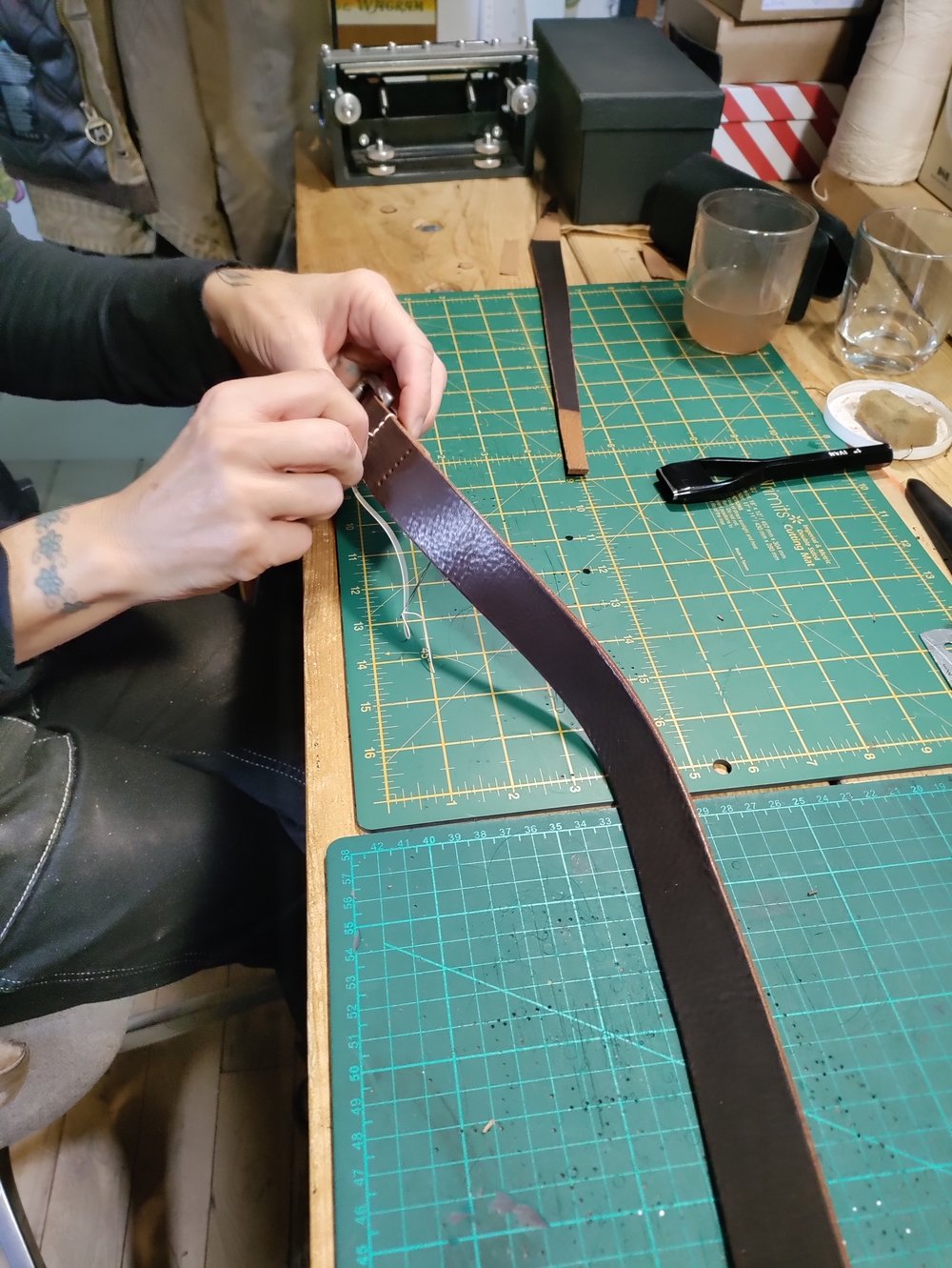Make a belt in a day - on a boat. Dates from January 2025 onwards.