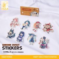 Image 2 of Stickers Pack / Genshin Impact 