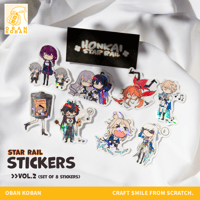 Image 2 of Stickers Pack / Honkai StarRail 