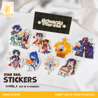Image 1 of Stickers Pack / Honkai StarRail 