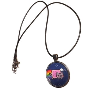 Image of nyan cat necklace