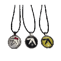 Image 1 of aphex twin necklaces
