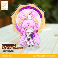 Ask General Fuxuan - Spinning Acrylic Standee / Honkai StarRail