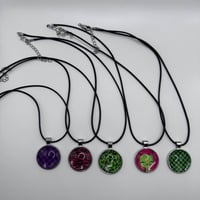 Image 2 of scene pattern necklaces
