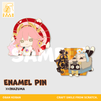 Image 2 of Hard Enamel Pin / Genshin Impact