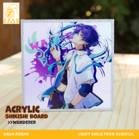 Image 2 of Acrylic Shikishi / Genshin Impact