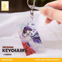 Image 1 of kikyo - ripple texture Charm / Inuyasha