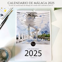 Calendario ilustrado de Málaga 2025