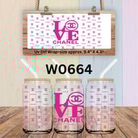 Image 6 of Choice of 10 Inspired Double Sided Uv Dtf Wraps Luxury Brand