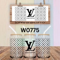 Image 2 of Choice of 10 Inspired Double Sided Uv Dtf Wraps Luxury Brand
