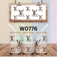 Image 9 of Choice of 10 Inspired Double Sided Uv Dtf Wraps Luxury Brand