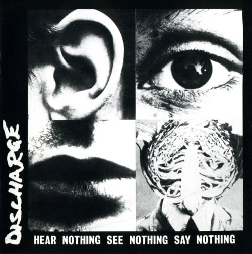 DISCHARGE 'Hear Nothing See Nothing Say Nothing' LP