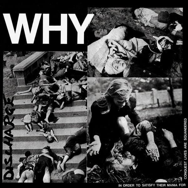 DISCHARGE 'Why' LP