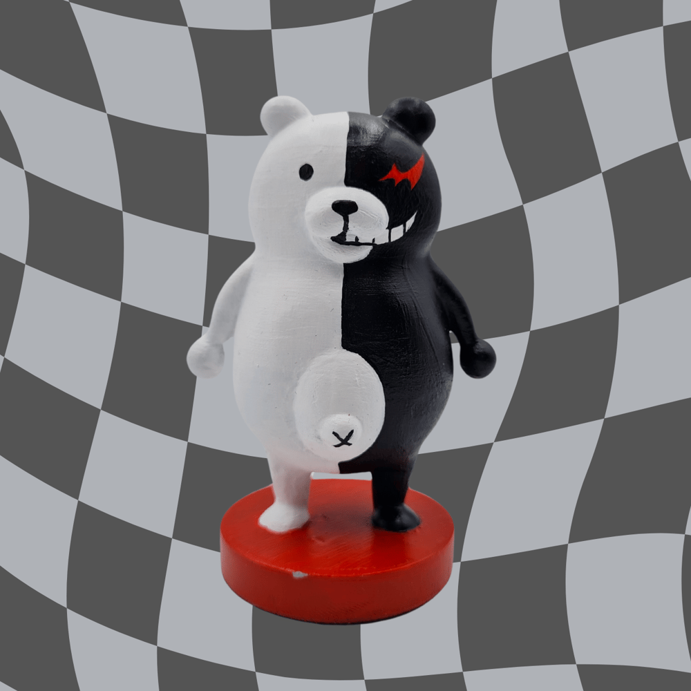 Image of Monokuma Danpanronpa 3D Figurine