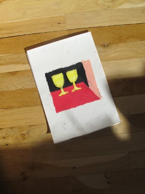 Glass On Table 3